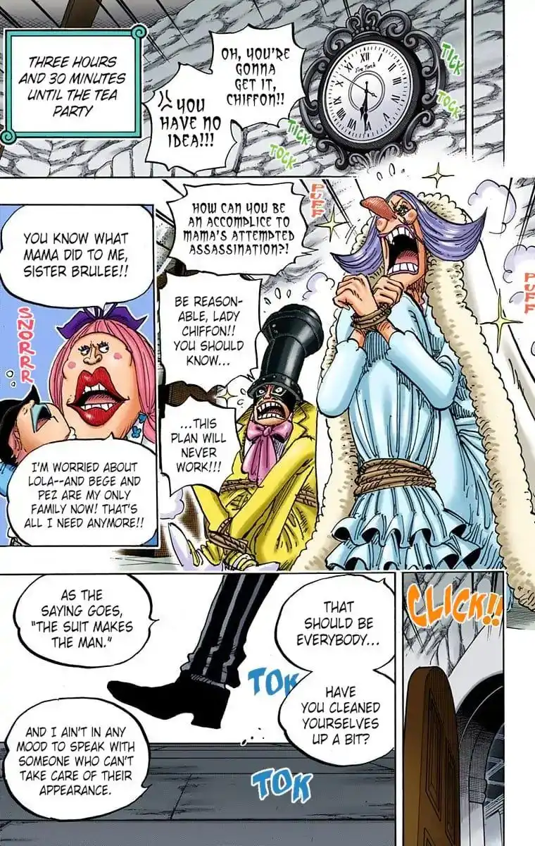 One Piece - Digital Colored Comics Chapter 858 12